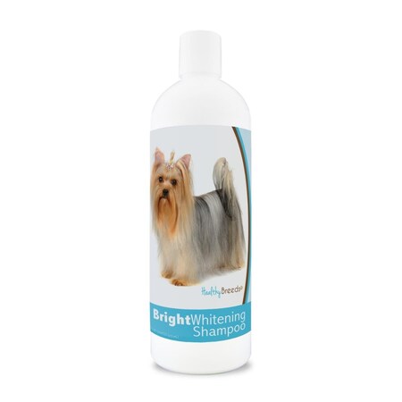 Healthy Breeds 12 oz Yorkshire Terrier Bright Whitening Shampoo 840235169833
